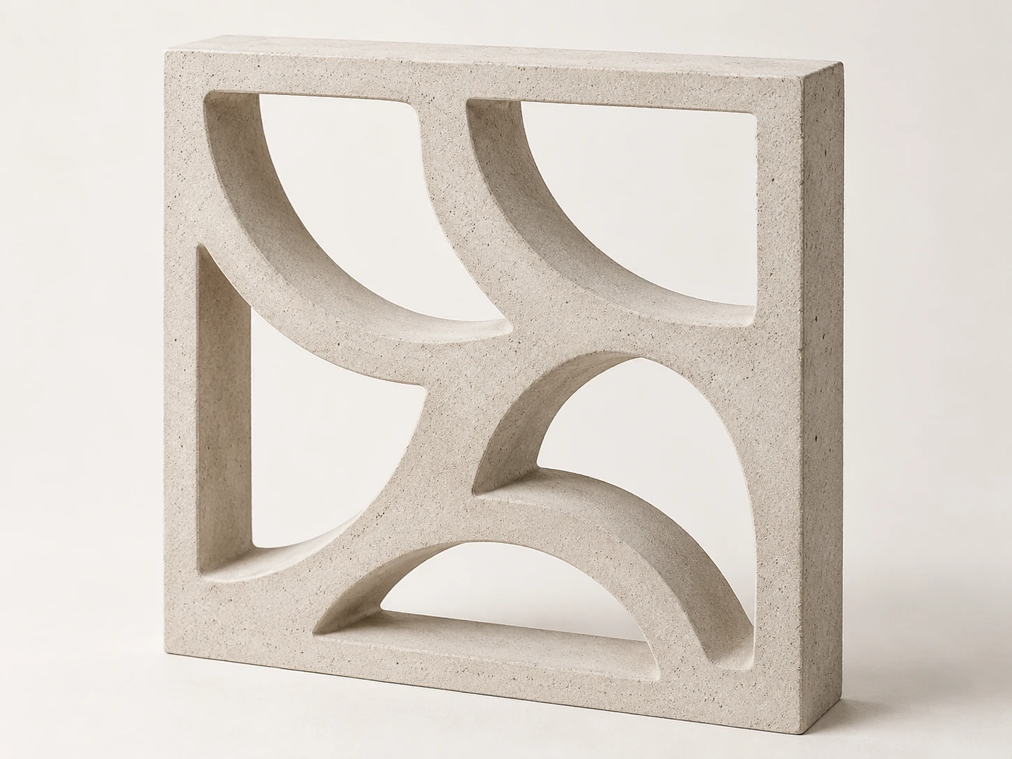 Glass-fibre-reinforced concrete illustrative surface